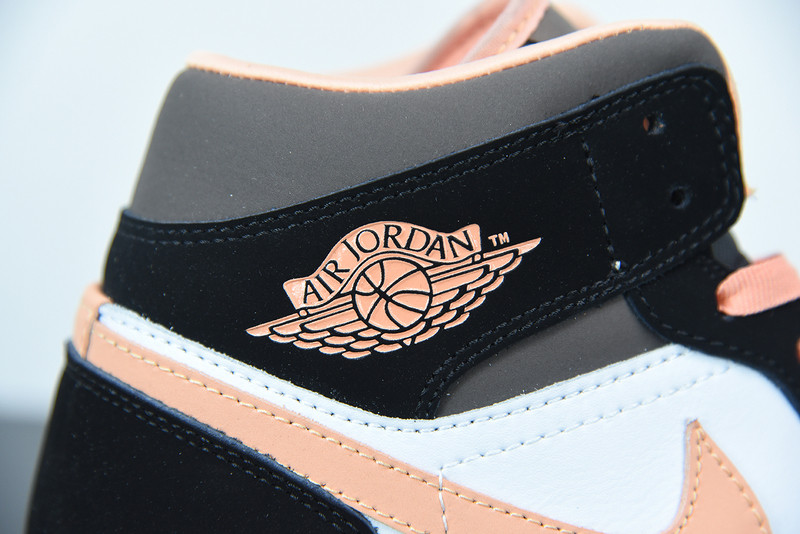 air jordan 1 mid peach mocha dh0210-100