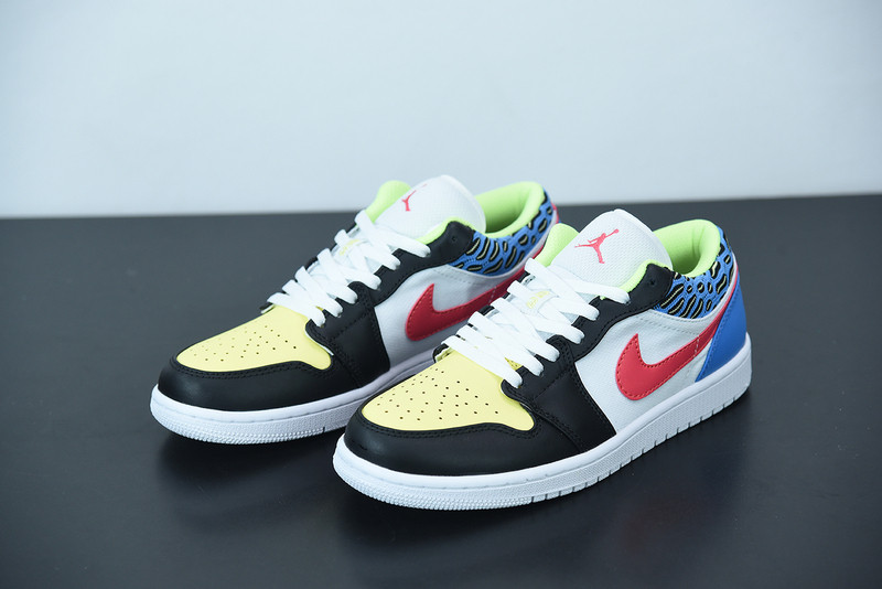 air jordan 1 low gs ‘funky patterns’ dh5927-006