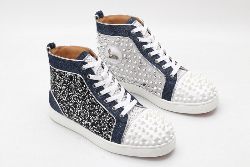 chian louin high top sneaker