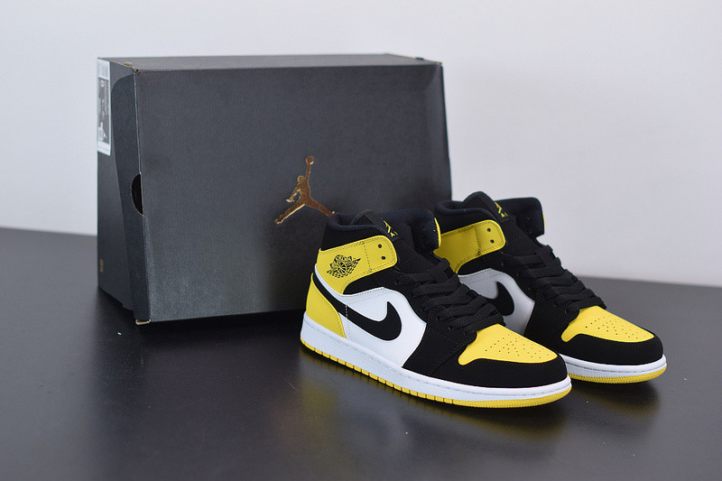 air jordan 1 mid se "yellow toe" 852542-071
