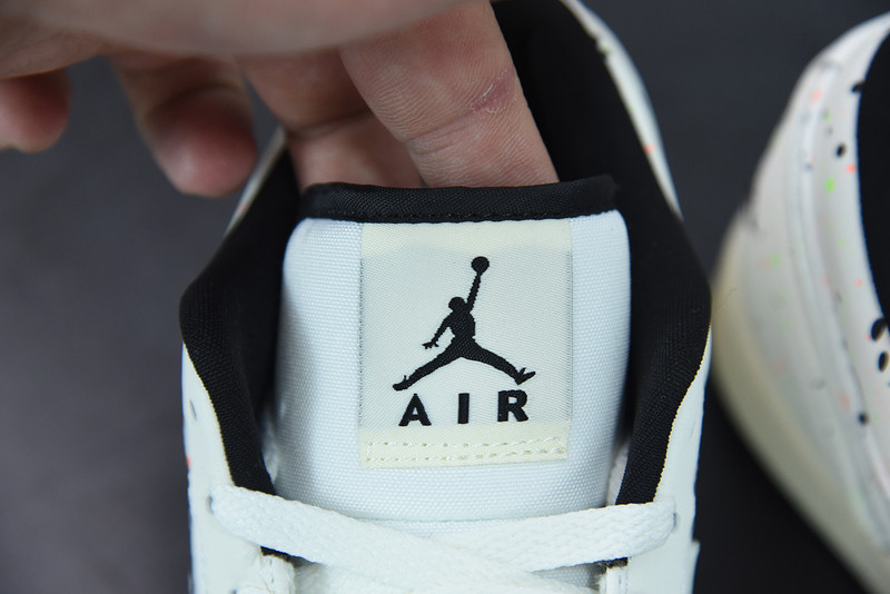 air jordan 1 low paint splatter brushstroke swh dm3528-100