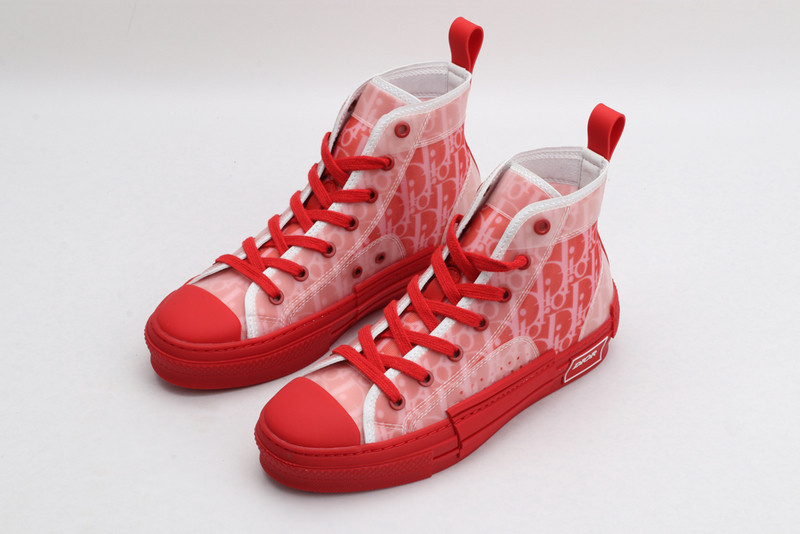 dio* b23 oblique high-top sneaker