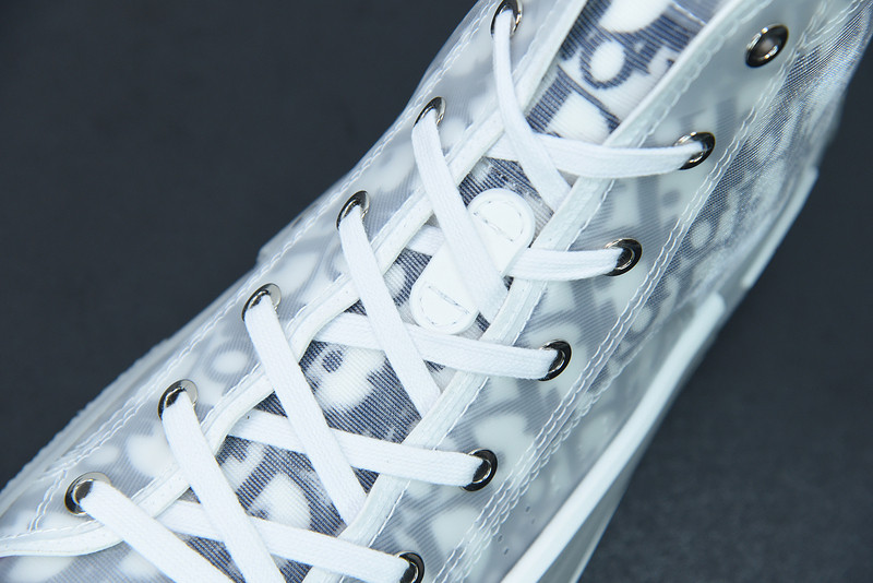 dio* b23 oblique high-top sneaker