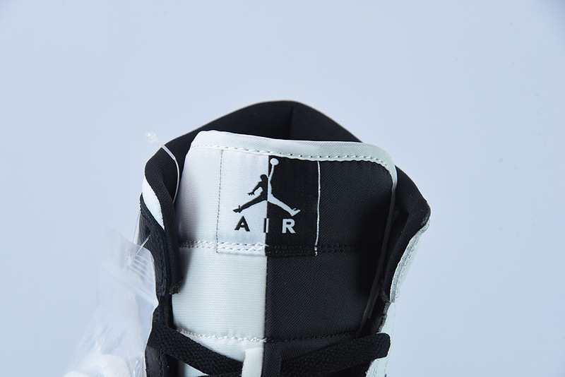 air jordan 1 mid split black white (w) dr0501-101