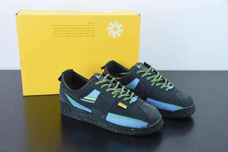 union x nike cortez off noir dr1413-001