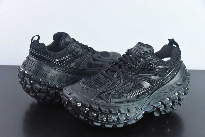 bc defender rubber platform sneakers