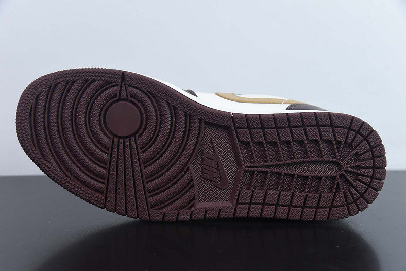 air jordan 1 low sail brown dc0774-200