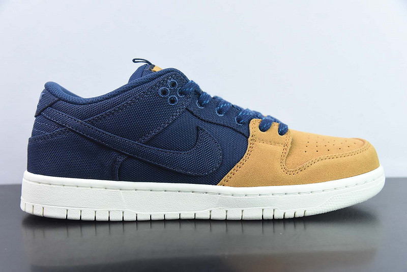 nike sb dunk low "midnight navy/ochre" dx6775-400