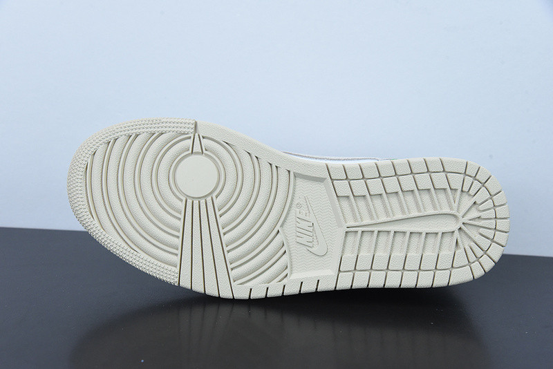 travis scott x fragment x air jordan 1 low white sail dm7866-716