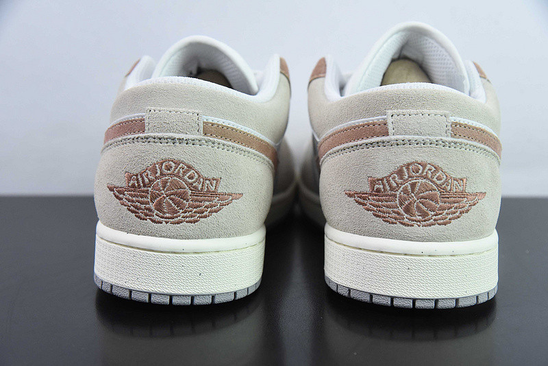 air jordan 1 low light bone archaeo brown hf1567-200