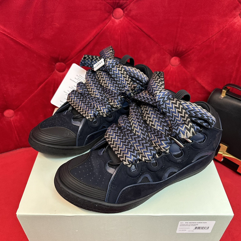 lanvin curb sneaker