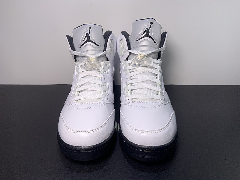 air jordan 5 white black dd0587-110