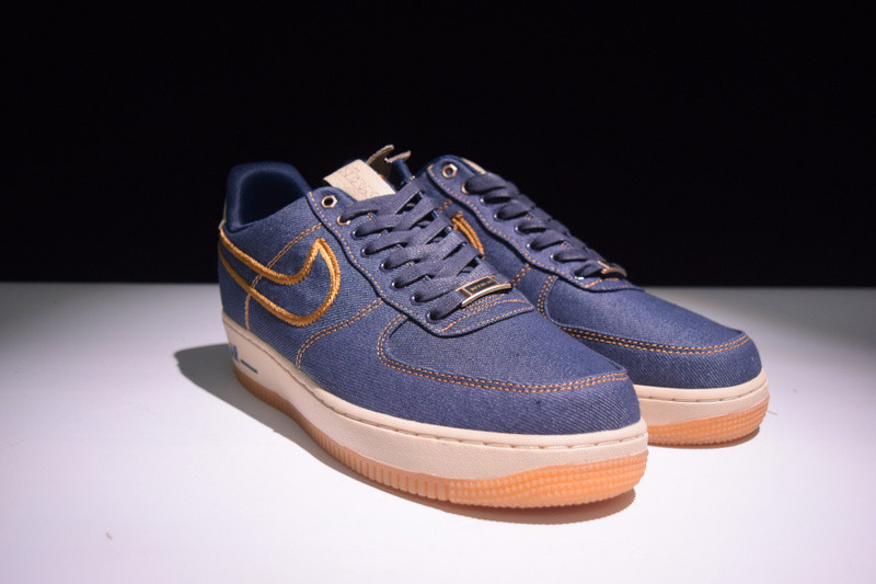 nike air force 1 low premium "denim" 318775-404