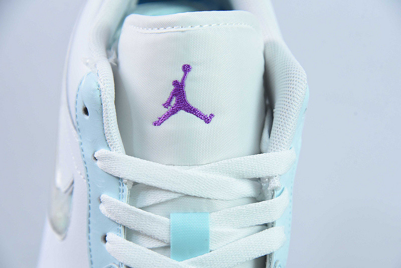 air jordan 1 low se gs aj1 glacier blue white hj3481-491