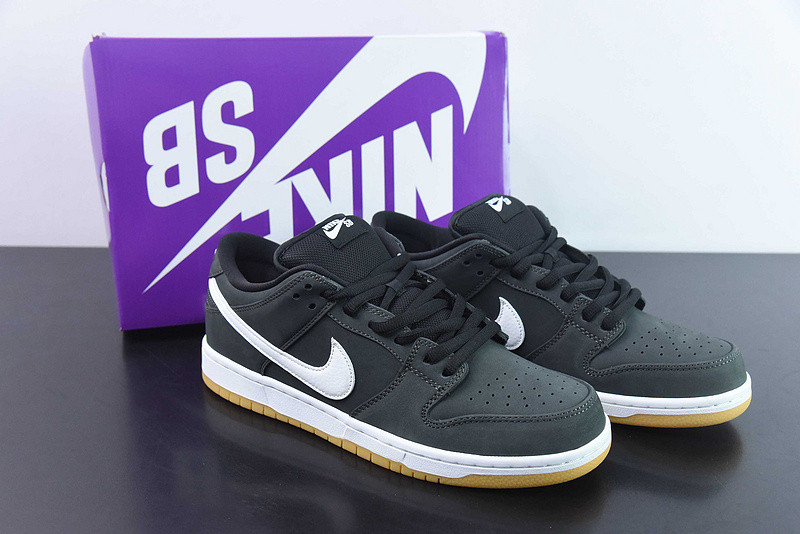 nike sb dunk low "black/gum" cd2563-006