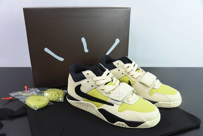travis scott x jordan jumpman jack tr “bright cactus” fz8117-102