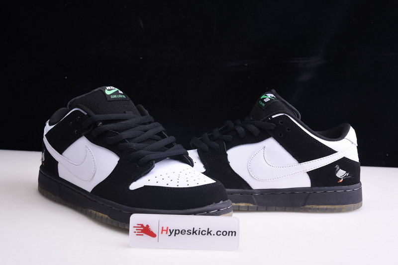 nike sb dunk low “panda pigeon” bv1310-013